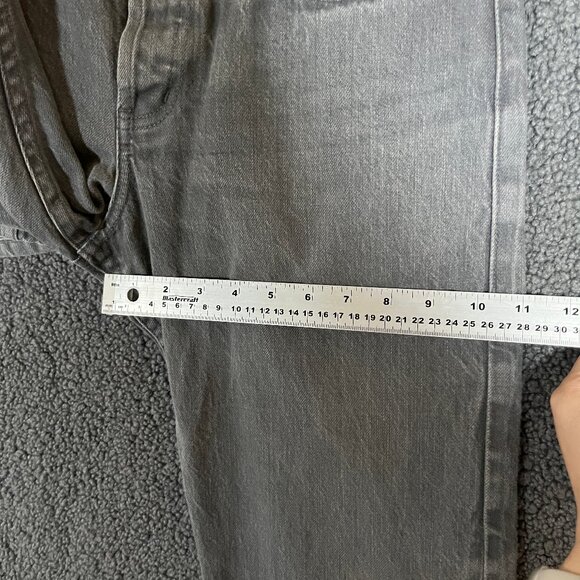 Naked & Famous Weired Guy Tapered Fit Selvedge Jeans - Men's Size 32*32 - Gray - Picture 10 of 11